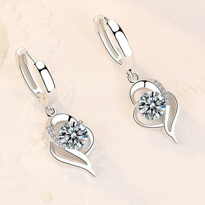 Gleam™ Silver Zirconia Stud Earrings