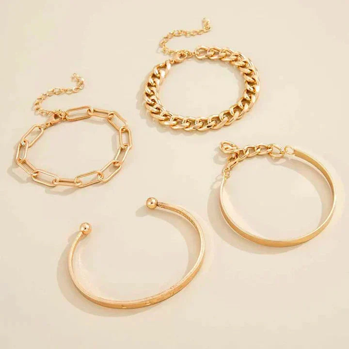Elan™ | Elegant Gold Bracelet Collection