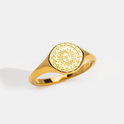 Catherine | Gold Ring for the Summer Solstice