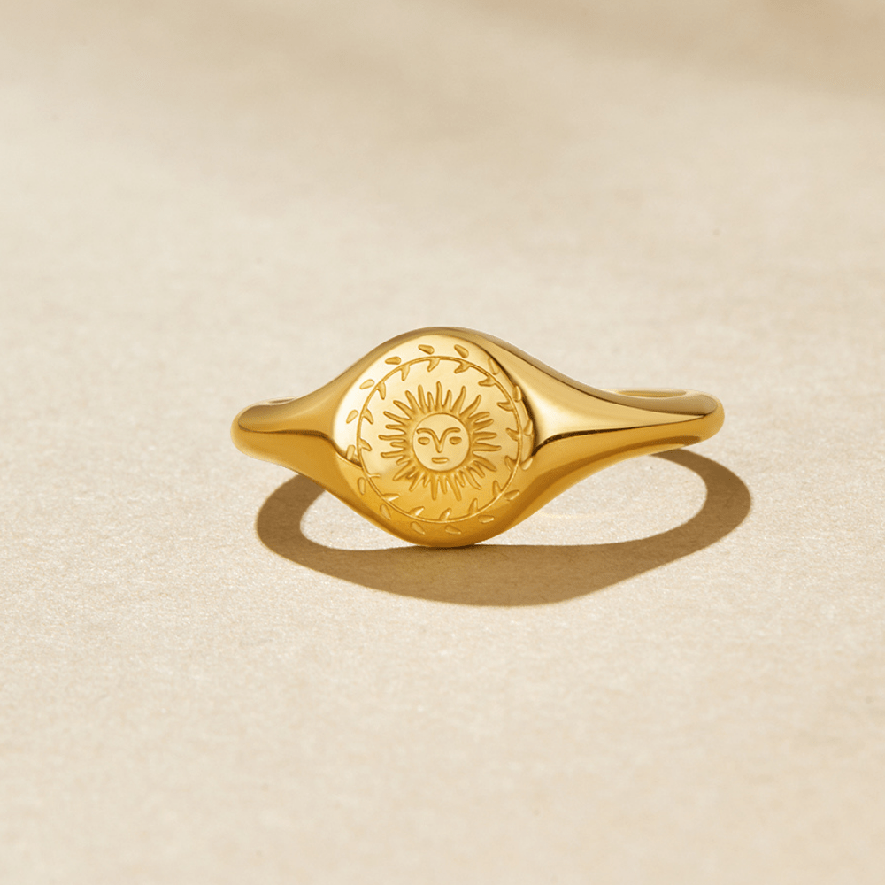 Catherine | Gold Ring for the Summer Solstice